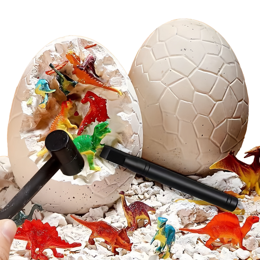 Dino Egg Dig Kit,Dinosaur Fossil Toy,Dinosaurs Toys for Kids 8-12 with 24 Different Dinosaurs,Big Dinosaur Eggs Excavation Gifts for 5 6 7 Year Old Boy Girl