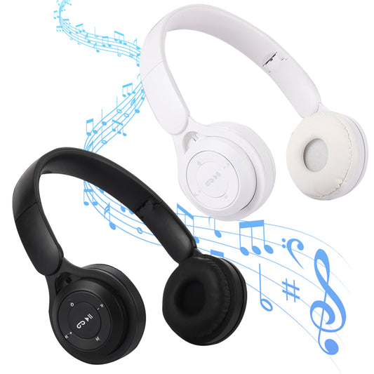 Wireless Kids Headphones,2 Pack Foldable Safe Volume Stereo Adjustable over Ear Headphones for Kids, Girls, Boys, Children, Microphone Kids Headphones for School Tablet