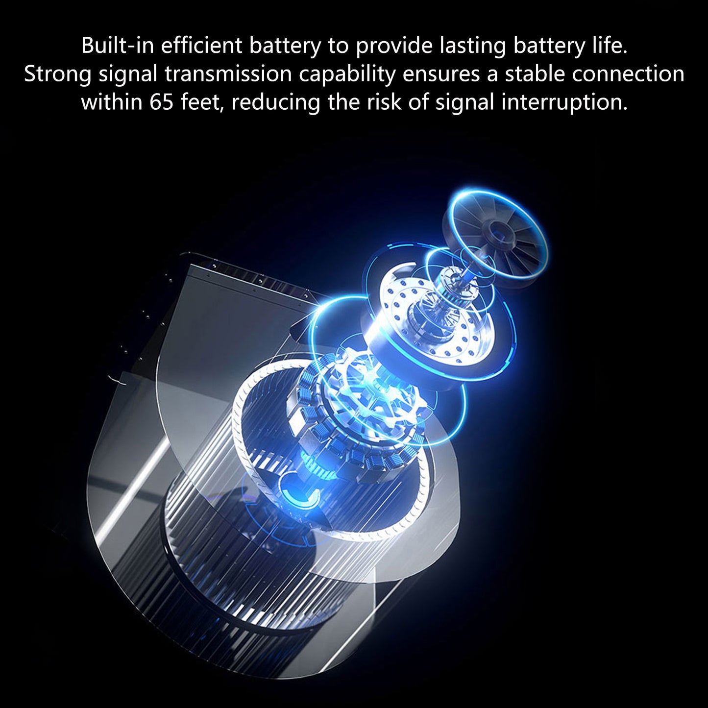 2 Pack Round Wireless Microphone for All Models of Mobile Phones,Noise Reduction Lapel Wireless Phone Mics for Recording and Video,Clip on Mic